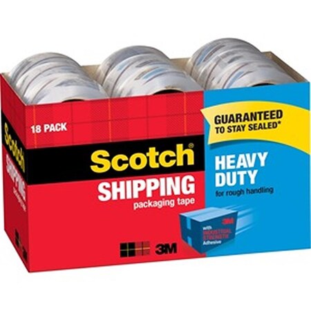 Defenseguard 54.6 Yards Packaging Tape, 18PK DE3750453